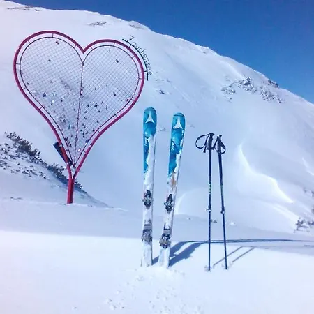 Mountainview Appartement Mit Balkon Und Carport Апартаменты Флахау